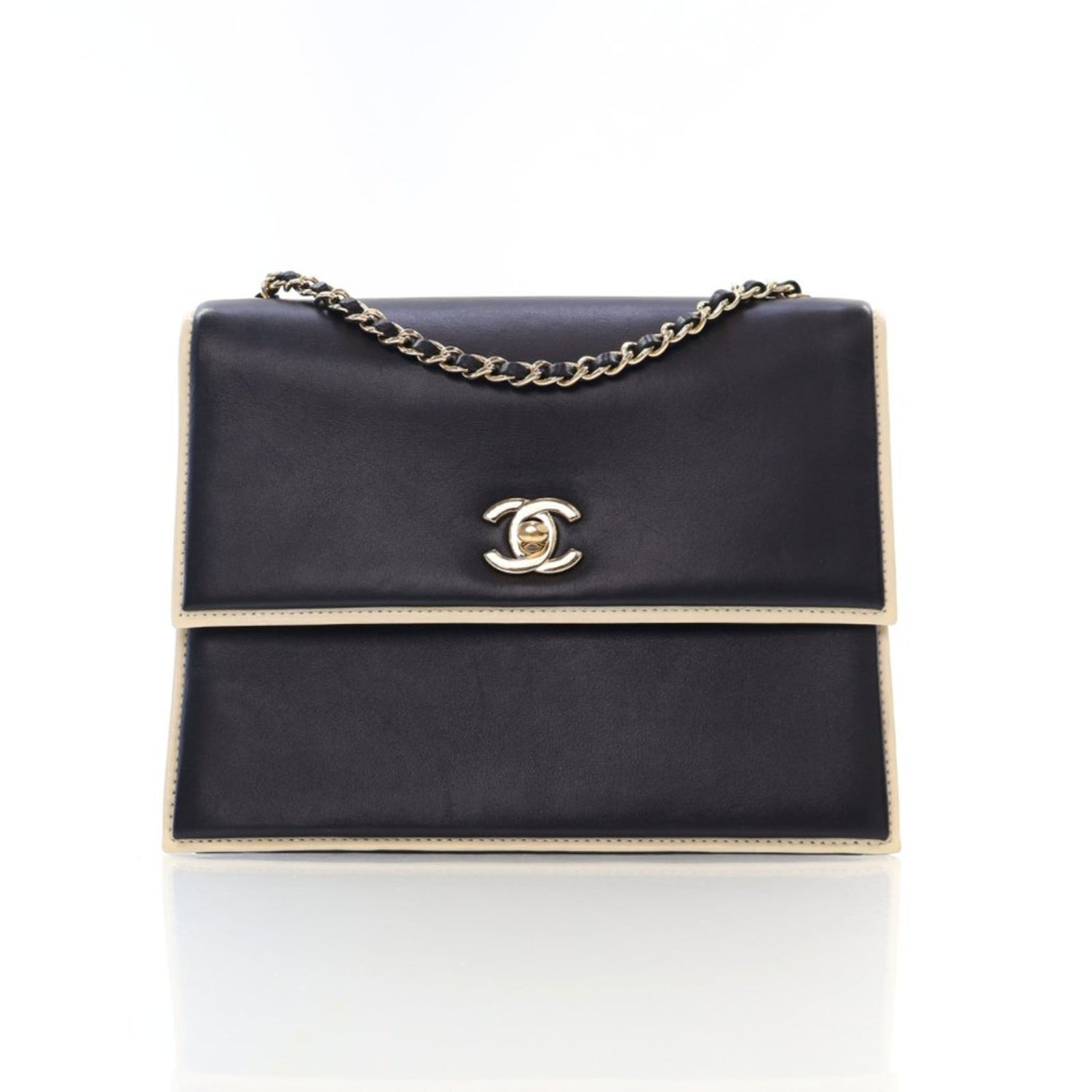 Chanel Interlocking CC Square Frame Flap Bag